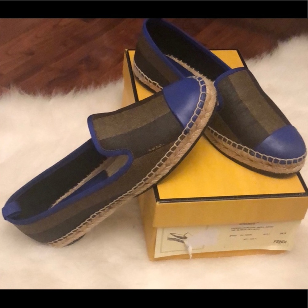 Fendi espadrilles size 38.5
